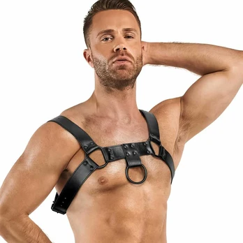 Bedroom Fantasies - Bruno Bondage Harness Juodas