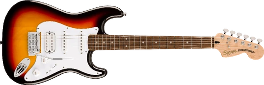 Elektrinė gitara Fender Squier Affinity Stratocaster Junior HSS Sunburst