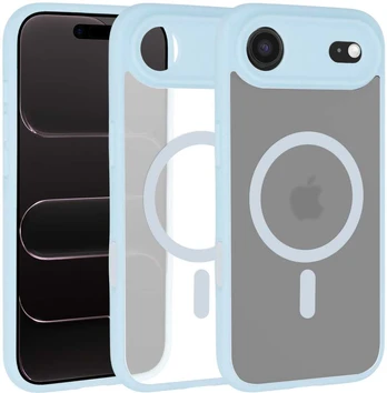 Liavec Soft dėklas skirtas Apple iPhone 17 Air light mėlynos spalvos