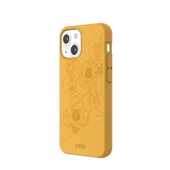 Nobe Aps Pela Classic Honey ekologiškas iPhone 13 mini dėklas – Hive Edition