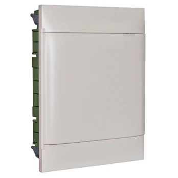 LEGRAND 2X12M FLUSH CABINET WHITE DOOR E+N TERMINAL BLOCK FOR DRY WALL