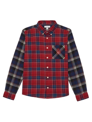 Tommy Hilfiger Marškiniai KB0KB10763 Raudona Regular Fit