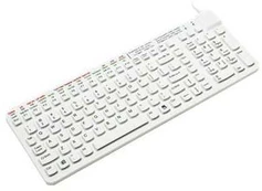 Man Machine MAN&MACHINE Pelė C washable DE baltas,1000dpi,USB,2Tast.,DE,wireless