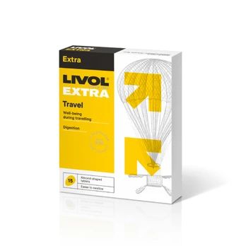 Livol Extra Travel tabletės N15