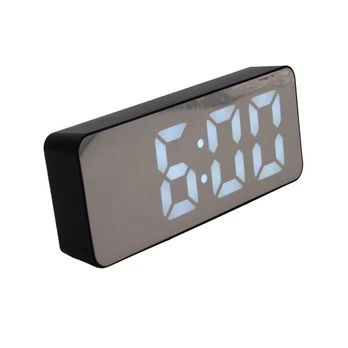 LED laikrodis su žadintuvu ir termometru