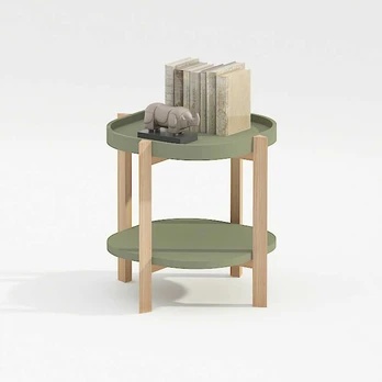 Side table NORAH 40x40xH60cm, žalias