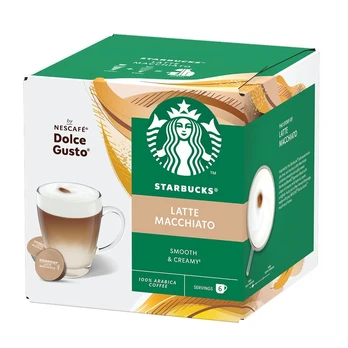 Kavos kapsulės Starbucks Dolce Gusto Latte Macchiato