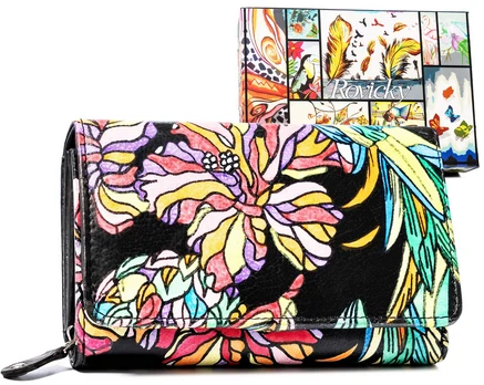 Leather wallet RFID ROVICKY R-N22-ART