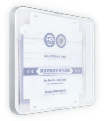 Blueo Szkło Hartowane 5D do Samsung FOLD 8 Mr. Monkey Glass juoda (Foldable Inner Screen Protector)