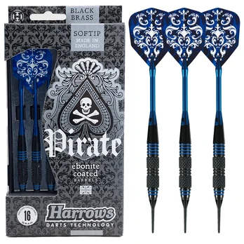 HARROWS PIRATE 18gK Soft Tip smiginio strėlytės