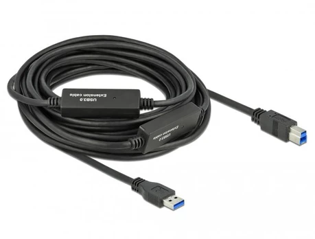 DELOCK Active USB 3.2 Gen 1 Cable USB Type-A to USB Type-B 10m