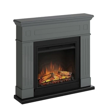 TAGU LARSEN SOLID GREY 23" pastatomas elektrinis židinys su apdaila