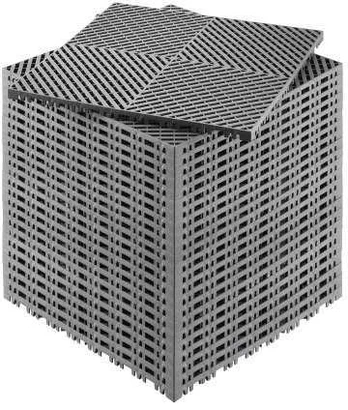 Tinklelis modulinė drenažo grindų plytelė