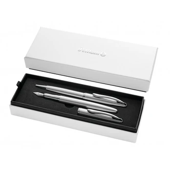 Pelikan Jazz Noble Elegance plunksnakočiai + Tušinukas sidabrinis