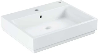 CubeCeramic praustuvas 600x490 mm. baltas kaina