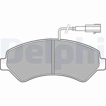 DELPHI LP2492 Brake pad set