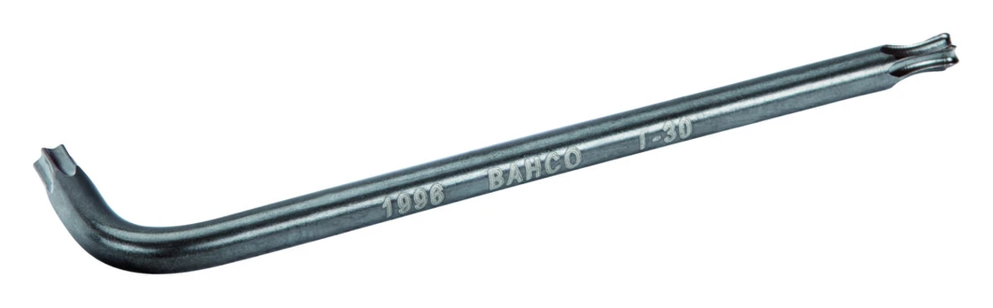 Offset long ball end hexagonal key 1996TORX T30