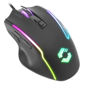 Speedlink - DECUS NX RGB Gaming Mouse, rubber-black
