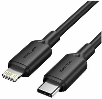 Kabel USB-C do Lightning 3A 480Mbps 1m czarny