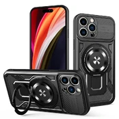 Dėklas Telforceone Defender Armor Mag case for iPhone 14 Pro Max 6,7' juodas kaina