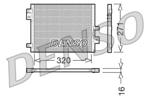 Kondensatorius, oro kondicionierius DENSO DCN28002