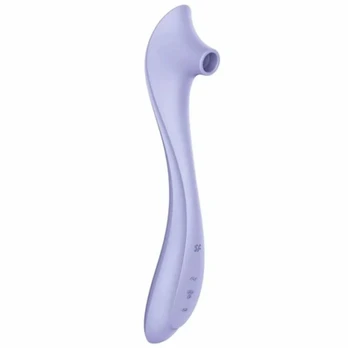 Satisfyer Easy Lover Vibrator & Air Pulse Stimulator, Waterproof, Pink