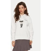 KARL LAGERFELD Džemperis A1W20083 Balta Regular Fit