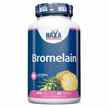 Haya Labs Bromelain (bromelainas) - 60 kaps.