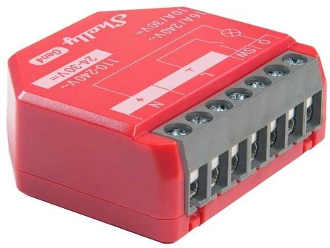 Shelly Relais "1PM Gen4 4er Pack" max 16A 1 Kanal Messfunktion WLAN Matter Zigbee Bluetooth