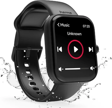 Hama 00178614 Fit Watch 5000 Black