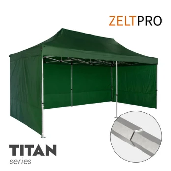 Kiemo palapinė 3x6 Žalia Zeltpro TITAN