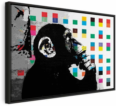 Artgeist Paveikslas - Banksy The Thinker Monkey