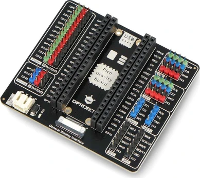Raspberry Pi Gravity - płytka rozszerzeń do Raspberry Pi Pico - DFRobot DFR0848}