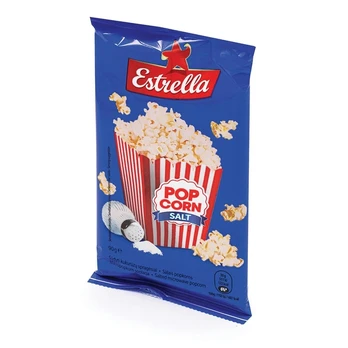 Kukurūzų spragėsiai su druska ESTRELLA, 90 g