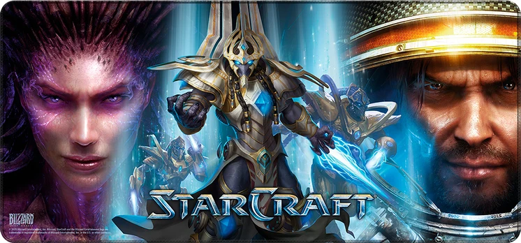 Dark Project Starcraft 2 - Mousepad (Races)