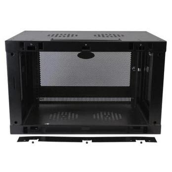 SmartRack 6U Low-Profile Switch-Depth Wall-Mount Mini Rack Enclosure SRW6