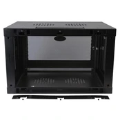 SmartRack 6U Low-Profile Switch-Depth Wall-Mount Mini Rack Enclosure SRW6 kaina
