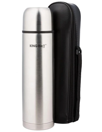 King Hoff Plieninis termosas su dangteliu 0,35L KINGHOFF KH-4051