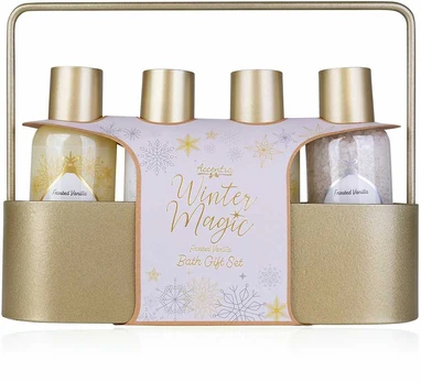 Accentra Bath set WINTER MAGIC in metal basket