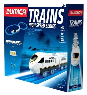 Žaislinis traukinys Dumica Basic Train Set B1 DU 20331, 112 cm