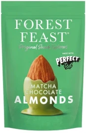 Forest Feast Matcha Chocolate Almonds, 120 g
