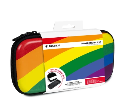 Travel Case Large - Rainbow Nintendo Switch