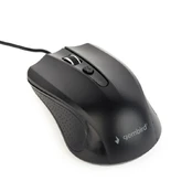 Gembird Pelė optinė juoda/usb kabelis 1.8m kaina