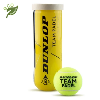 DUNLOP TEAM Padel teniso kamuoliukai, 3 vnt.