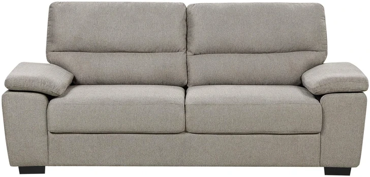 Beliani Trijų vietų sofa VOGAR šviesiai ruda