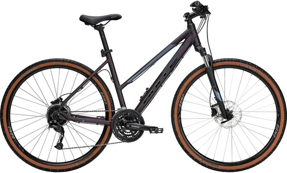 Dviratis 28' Bulls Cross Flyer 27g trapez t.violetinis