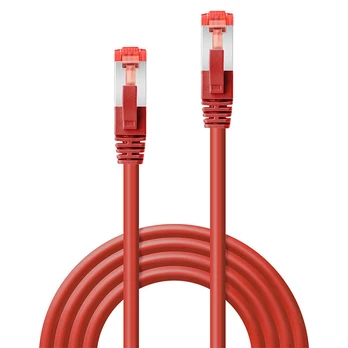 LINDY Patchkabel Cat6 S/FTP raudona 0.30m