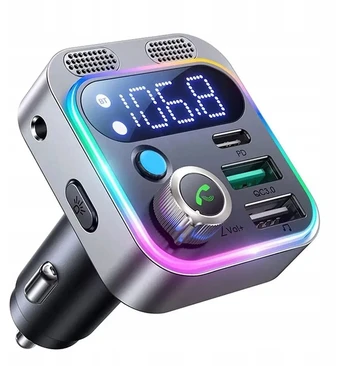 4 prievadų automobilinis įkroviklis Usb Type-c Pd 250 W greito įkrovimo adapteris