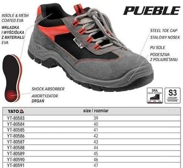 DARBO BATAI YATO PUEBLE S3 - 41 DYDŽIO