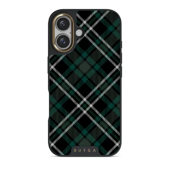 Mint Cookie - iPhone 16 Plus Case, Elite Dark (MagSafe) / Gold